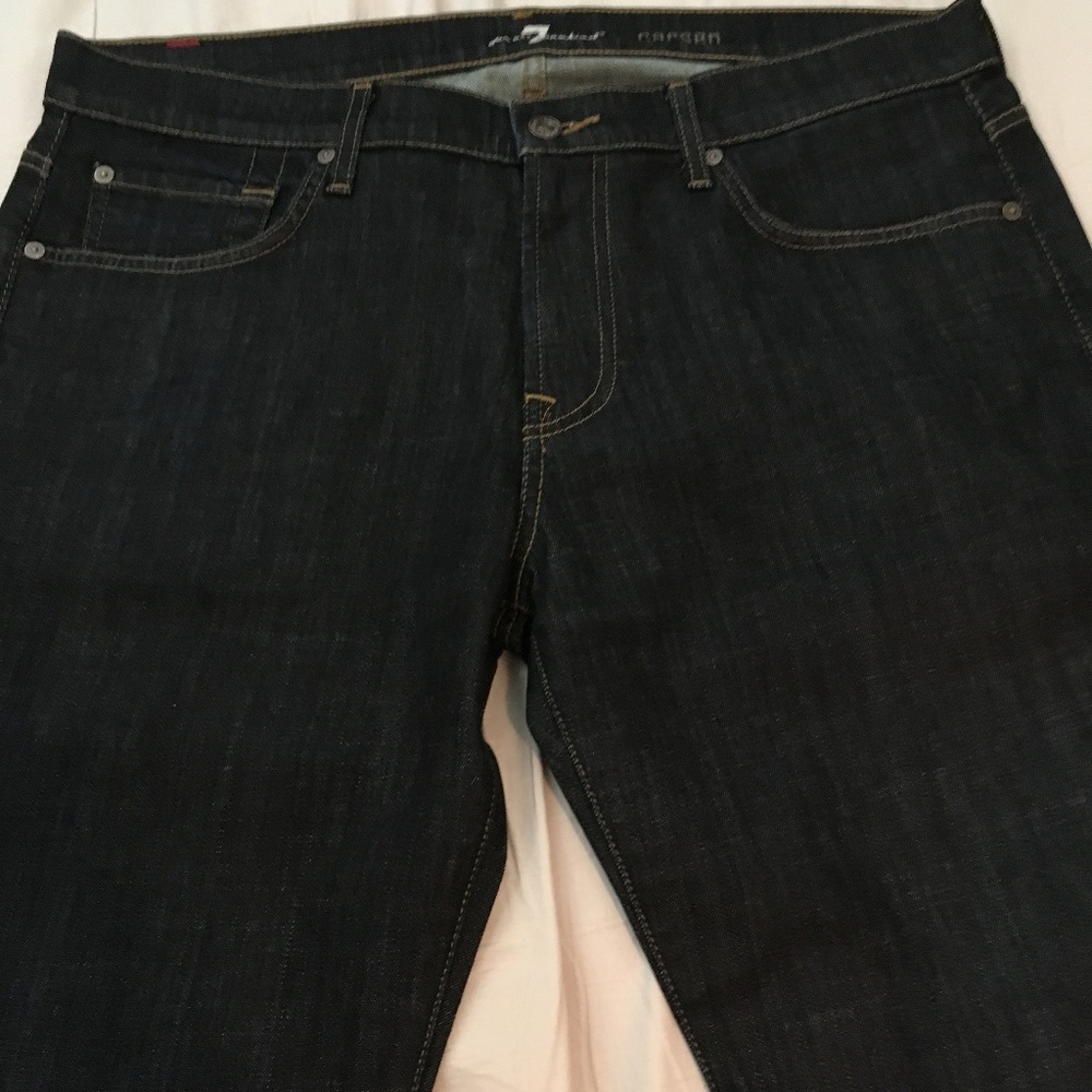 Like New! 7 For All Mankind carsen dark denim jean
